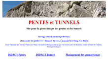 Tablet Screenshot of pentes-tunnels.eu